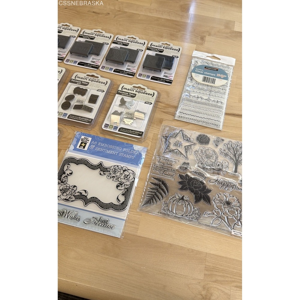 WRMK Crop-A-Dile III Main Squeeze Plates Tabs Inkadinkado Stamping Gear Lot - Picture 7 of 11